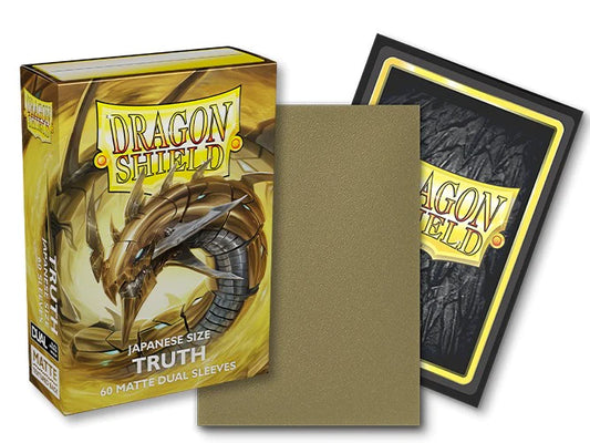 Dragon Shield Sleeves - Japanese size - Matte Dual - Truth (60 Sleeves)