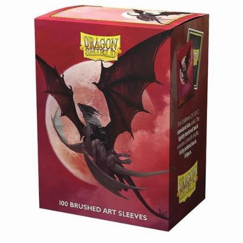 Dragon Shield - Brushed Art Sleeves Standard Size "Valentines 2024" (100)