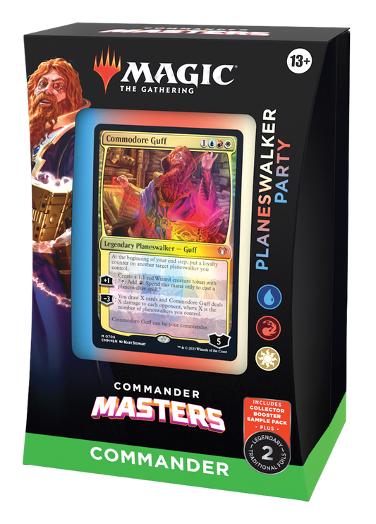 Magic: the Gathering - Commander Masters - "Planeswalker Party" Commander Deck