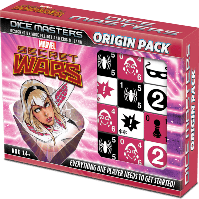 Marvel Dice Masters: Secret Wars - Origin Pack "Spider-Gwen and Spider-Man"