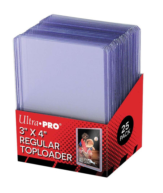 Ultra Pro - Regular Toploader 3" x 4" (25 ct.)
