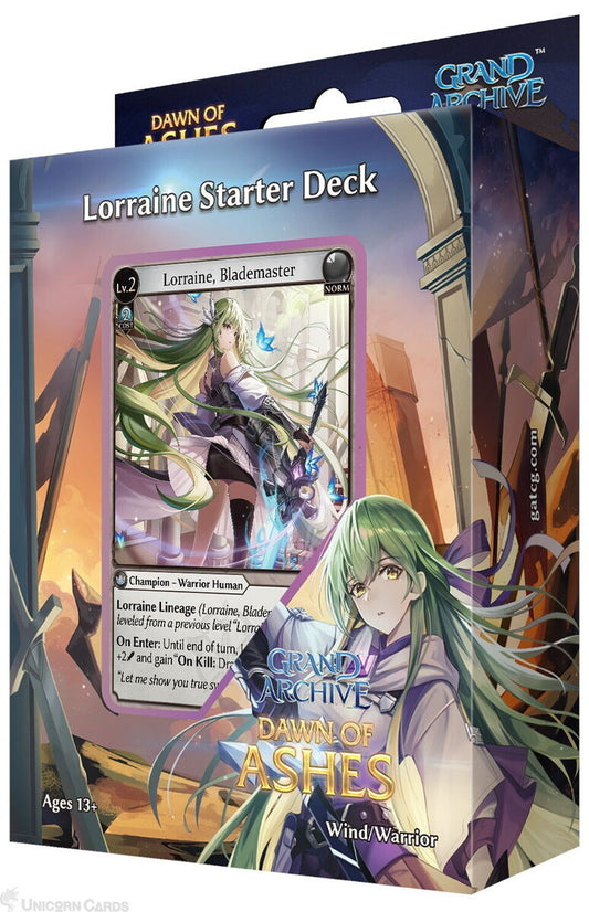 Grand Archive TCG: Dawn of Ashes – Lorraine Starter